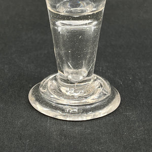 Frimurerglas med luftperle, 10,5 cm.