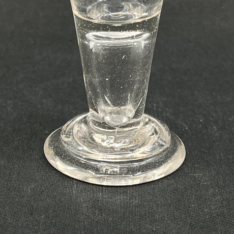 Frimurerglas med luftperle, 10,5 cm.