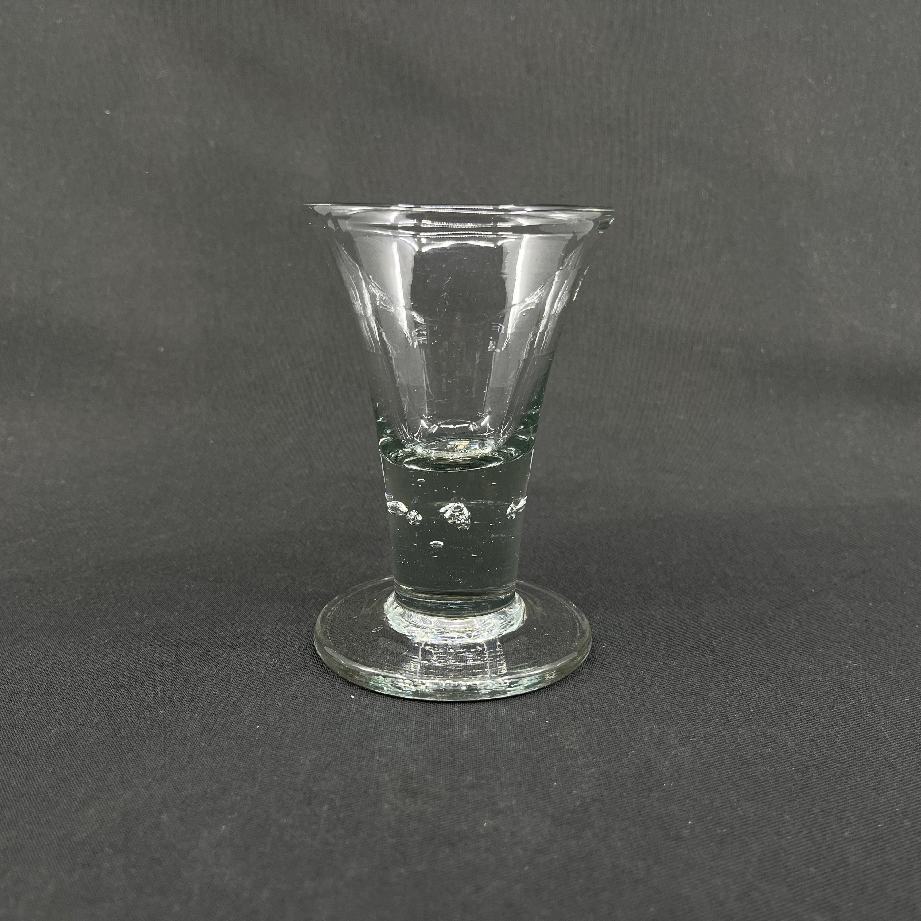 Antique Freemason with air bubbles from the 1770s