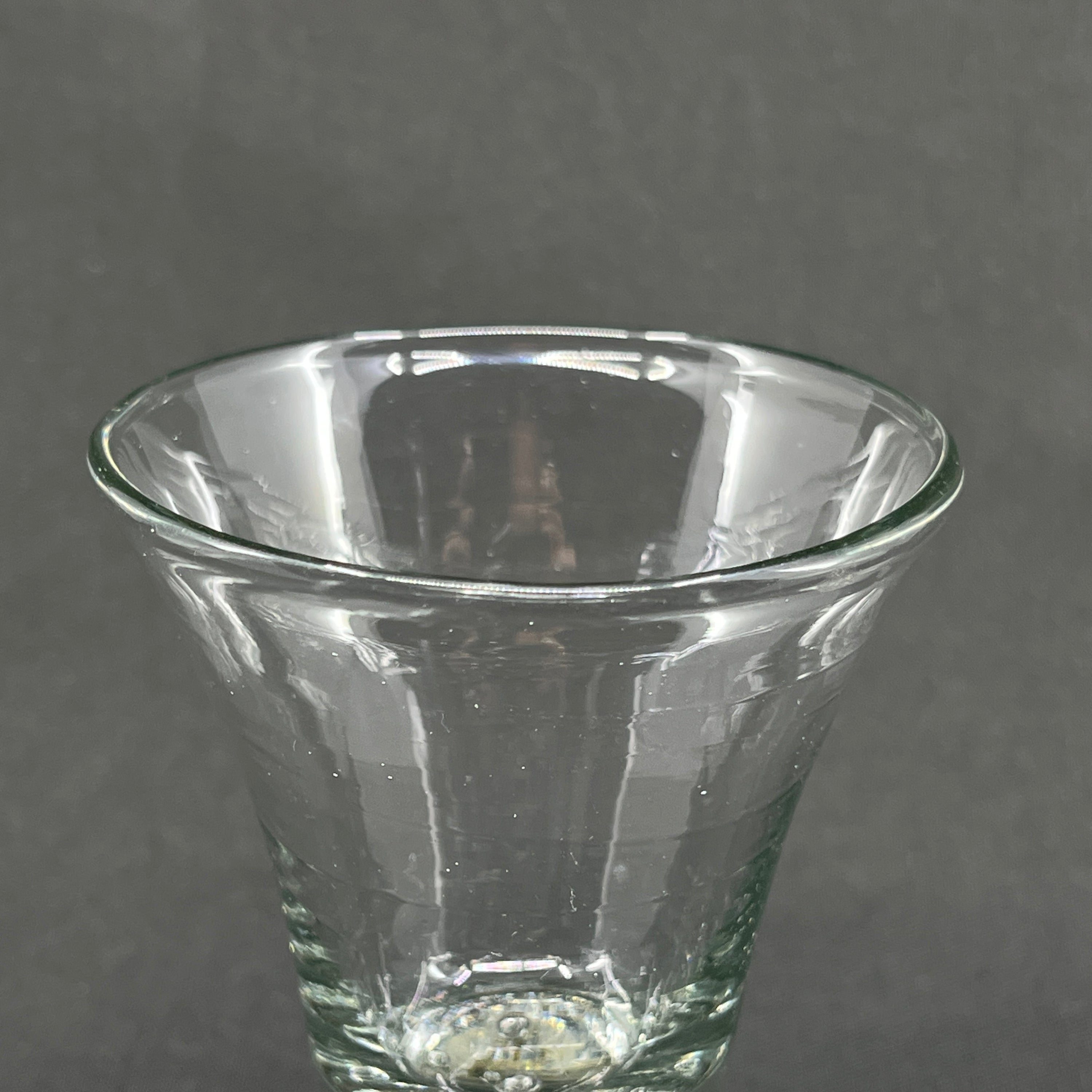 Antique Freemason with air bubbles from the 1770s