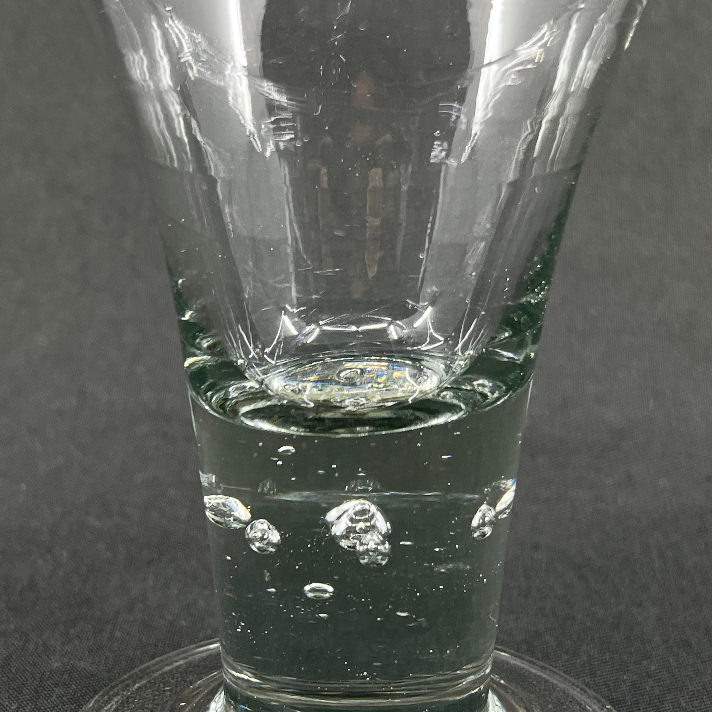 Antique Freemason with air bubbles from the 1770s