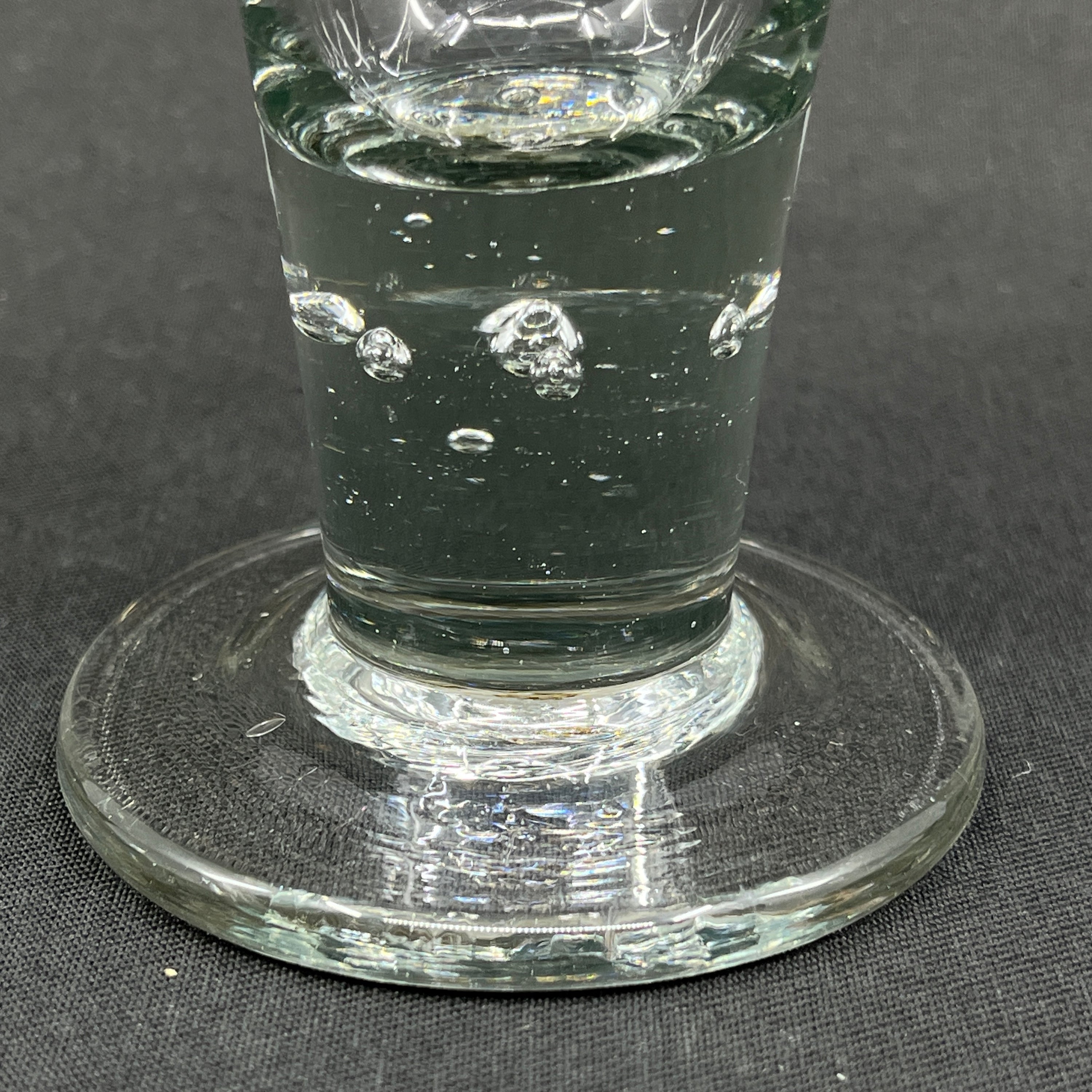 Antique Freemason with air bubbles from the 1770s