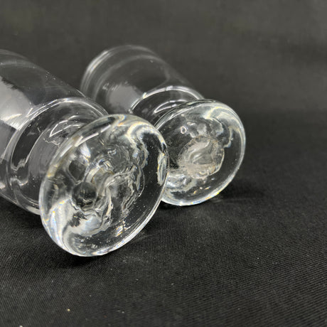 A pair of ice glasses from the end of the 19th century