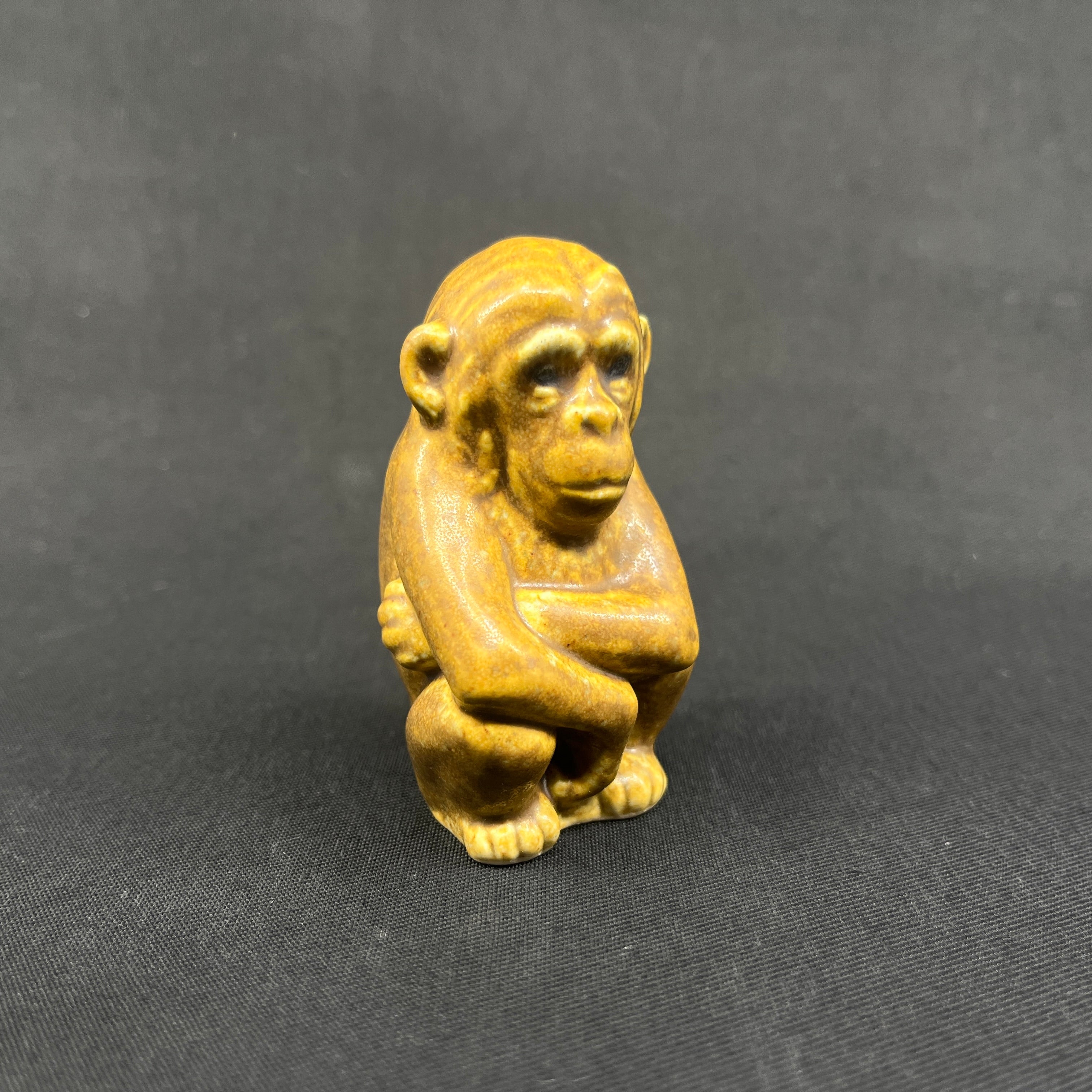 Sjælden Knud Basse figur - Chimpanse