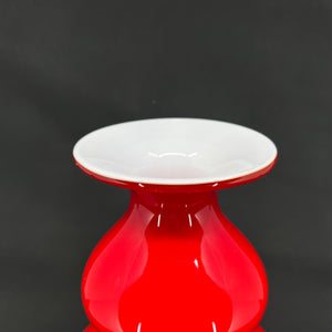 Rød Carnaby vase, 22,5 cm.