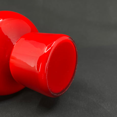 Red Carnaby vase, 15 cm.