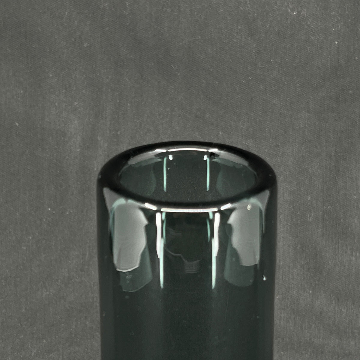Rare Holmegaard cylindrical vase, 17 cm.