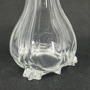 Beautifully decorated flask vase from the 1920s, 25 cm.