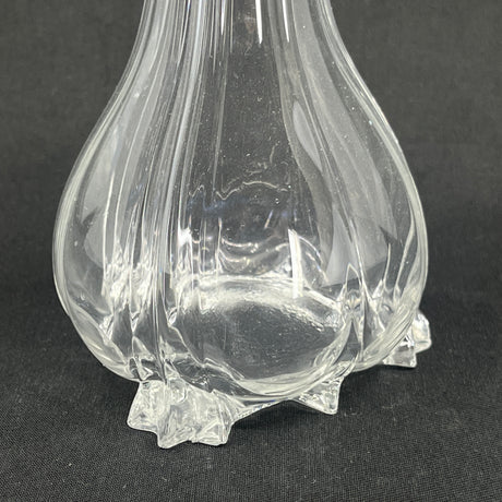 Beautifully decorated flask vase from the 1920s, 25 cm.