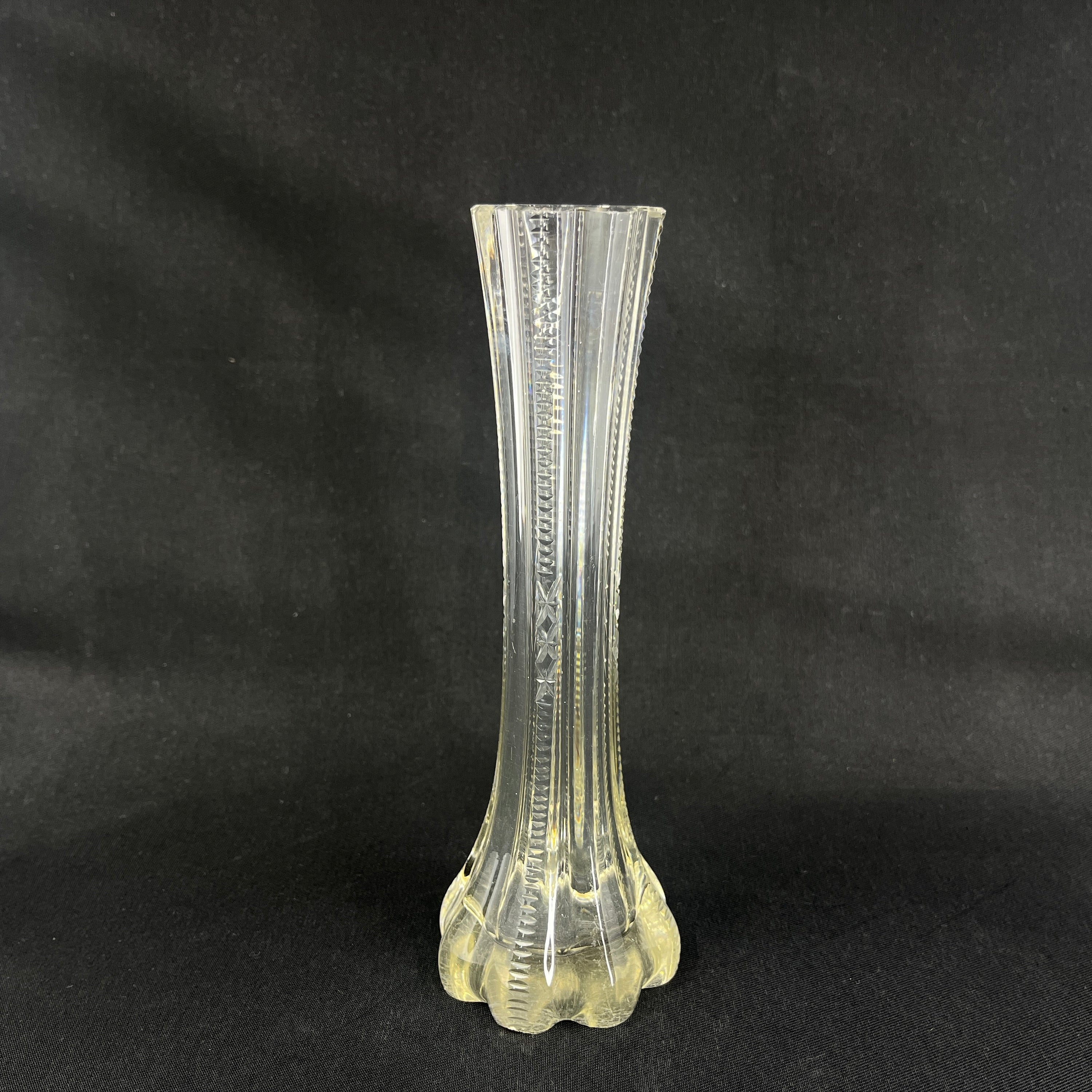 Flot cylinder vase fra 1920'erne, 21 cm.