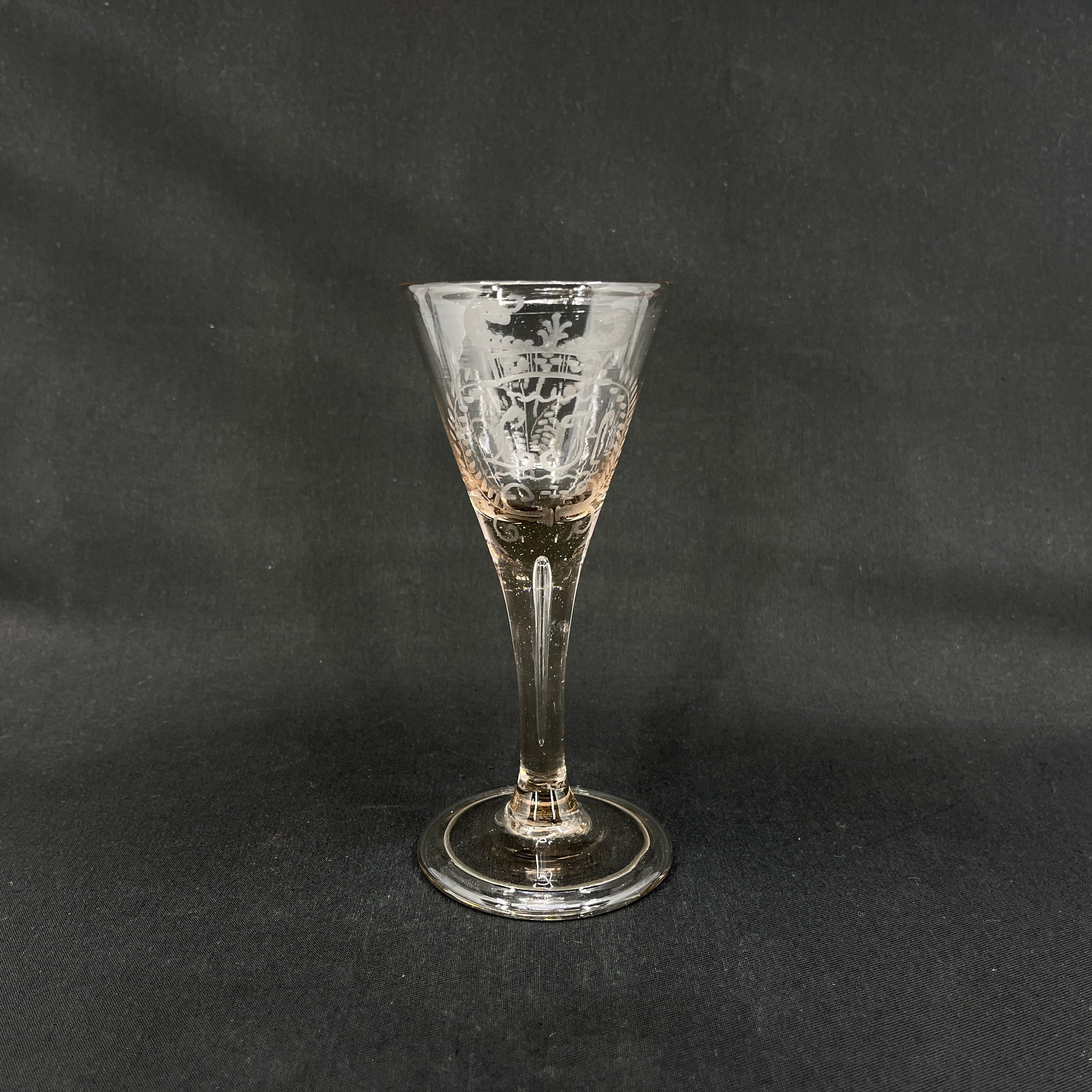 Norwegian glass from the 1750s - Nøstangen
