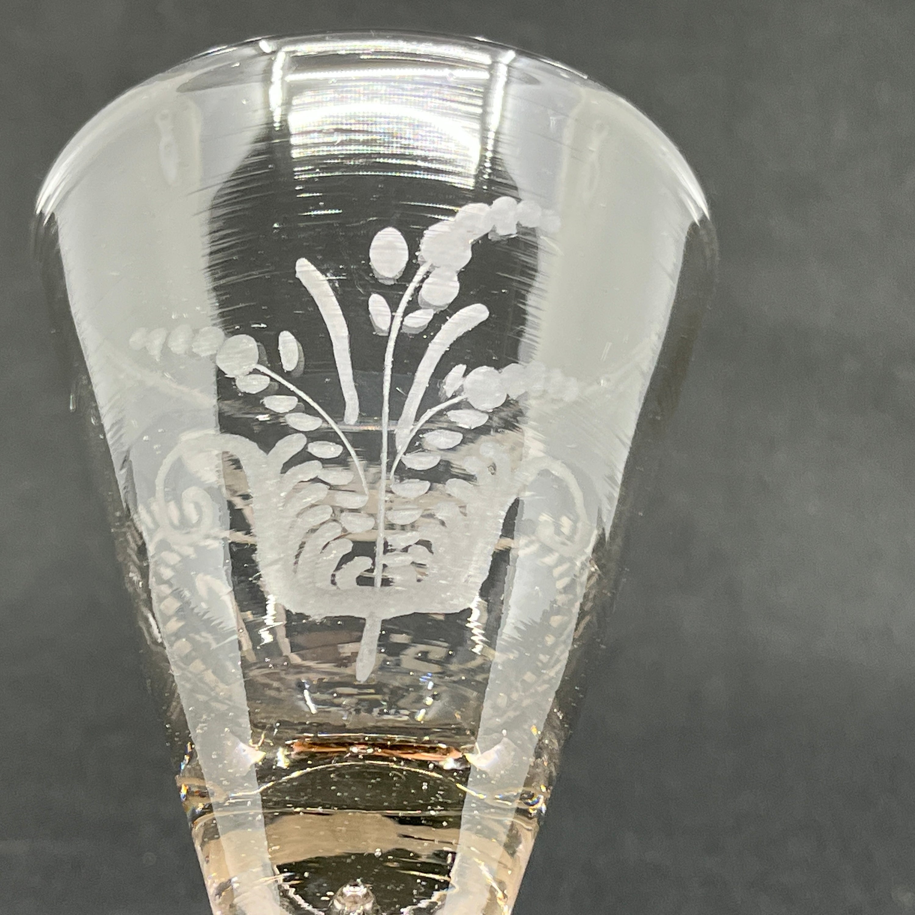 Norwegian glass from the 1750s - Nøstangen