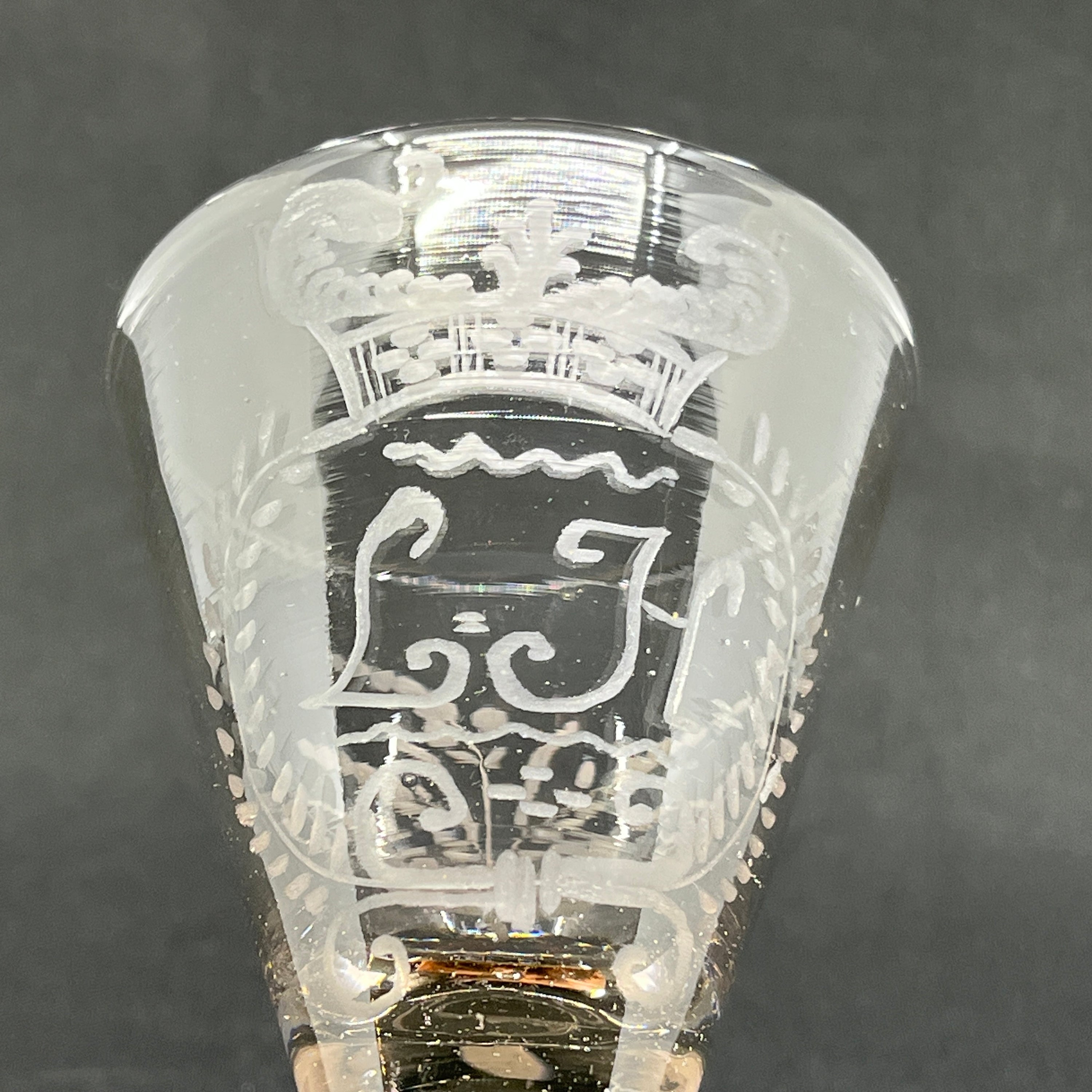 Norwegian glass from the 1750s - Nøstangen
