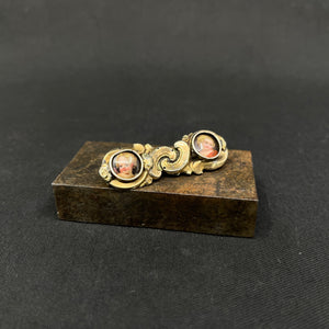 Fine gilded silver brooch from the 18th century