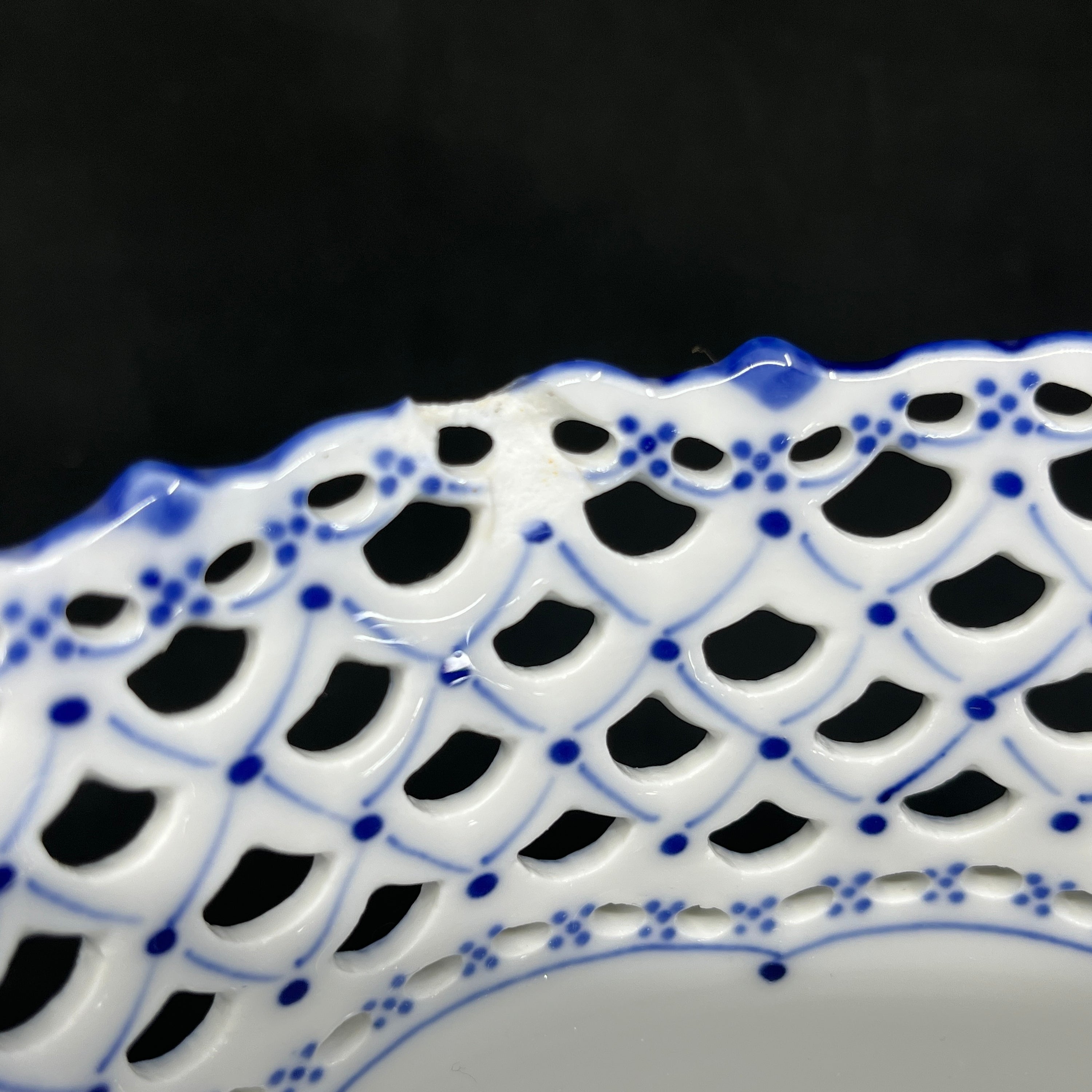 Sjælden Musselmalet Helblonde vinkøler/urepotte