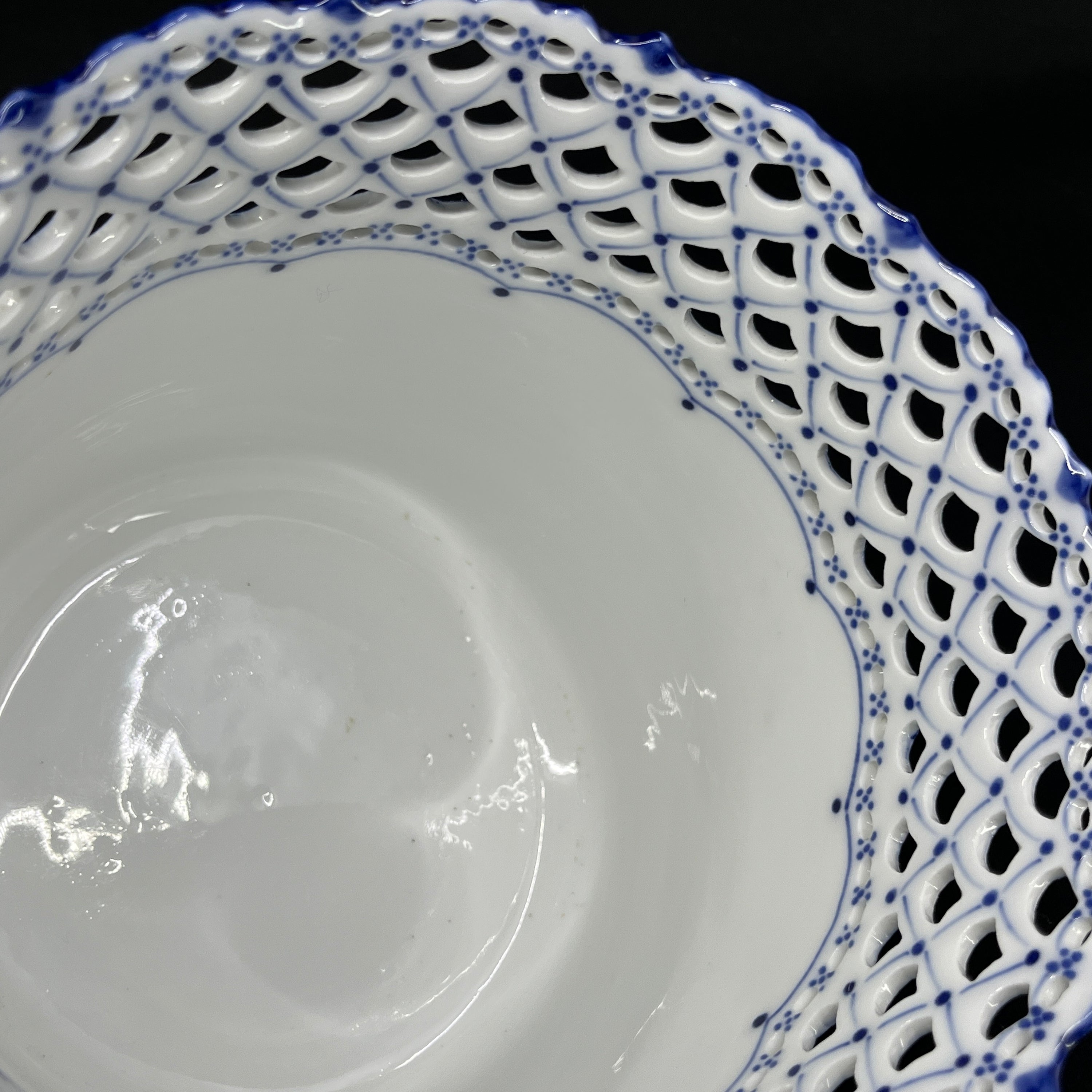 Sjælden Musselmalet Helblonde vinkøler/urepotte