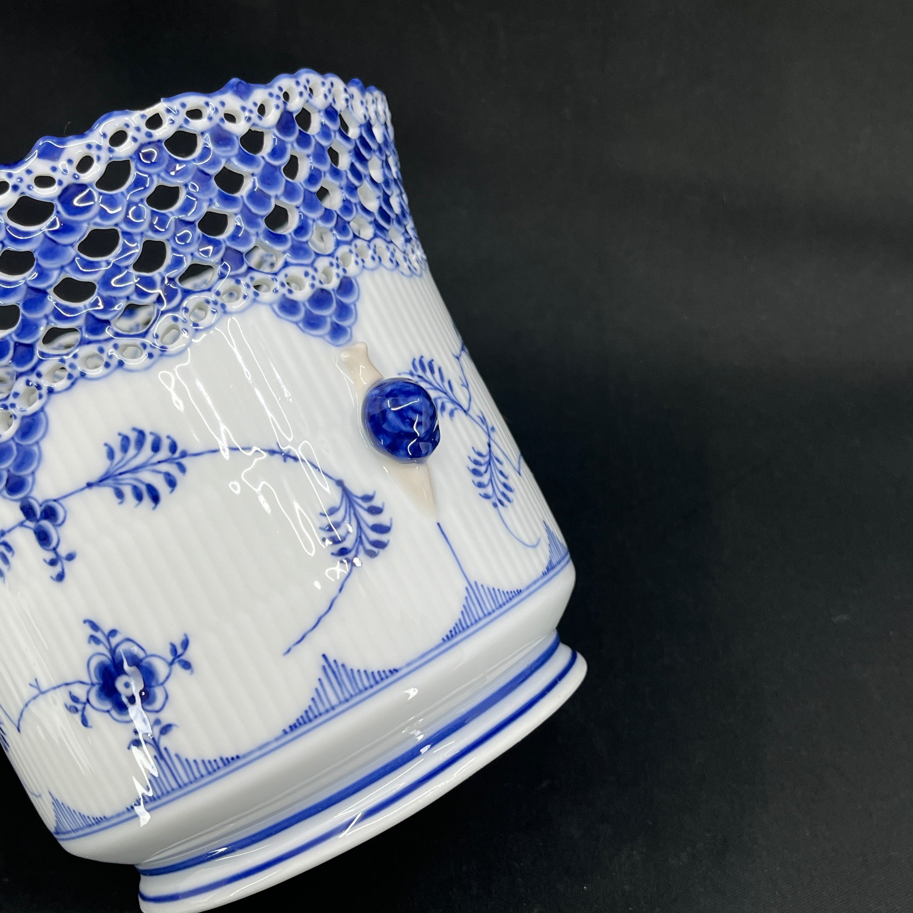 Sjælden Musselmalet Helblonde vinkøler/urepotte