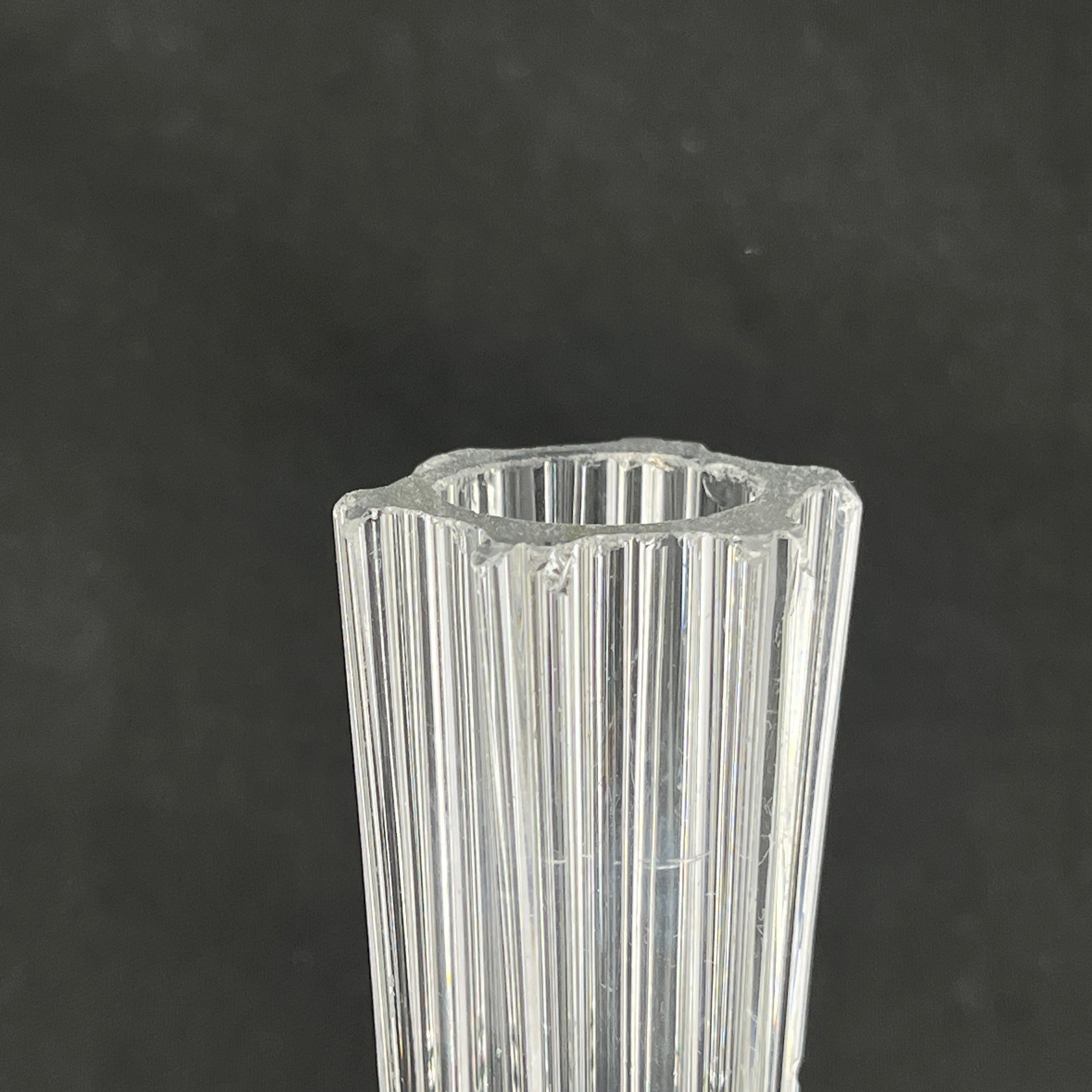 Beautiful polished lily vase from the 1920s, 19 cm.