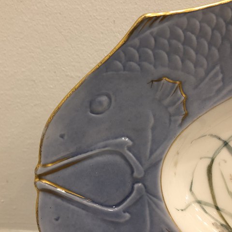 Rare Royal Copenhagen fish platter