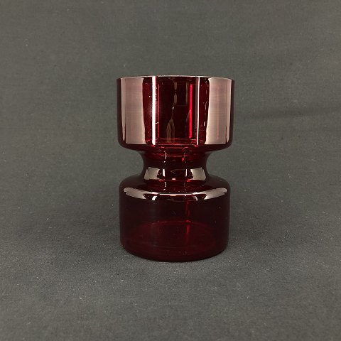 Rubinrød Timeglas vase