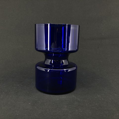 Blå Timeglas vase