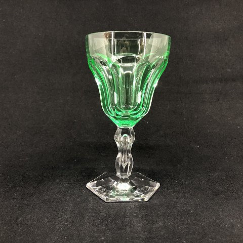 Neongrønt Lalaing hvidvinsglas
