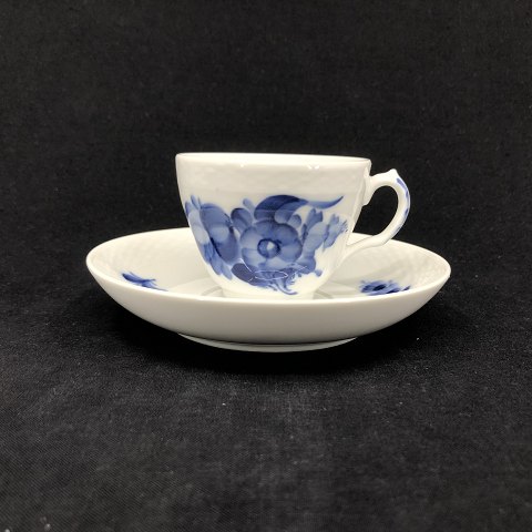 Blå Blomst Flettet espressokop