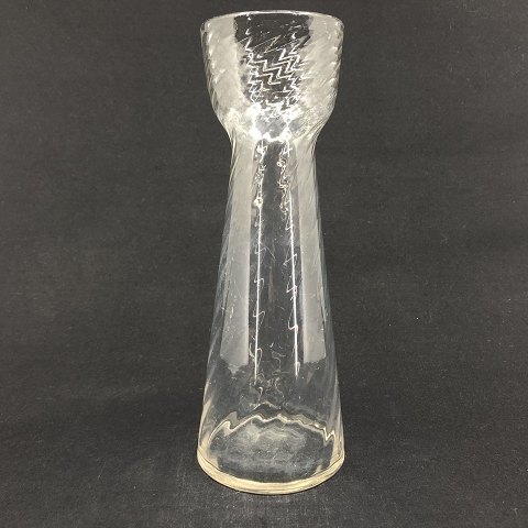 Clear hyacint vase from Kastrup Glasswork