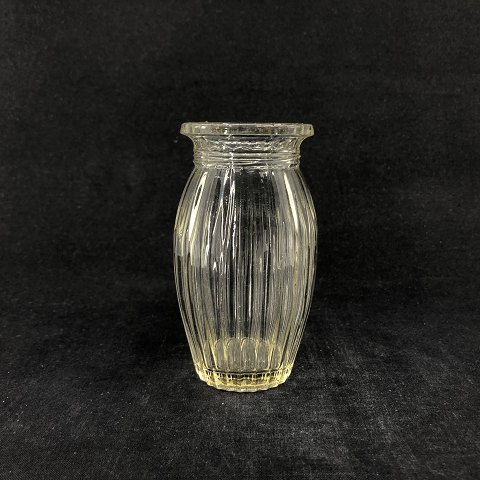 Klar vase fra Holmegaard