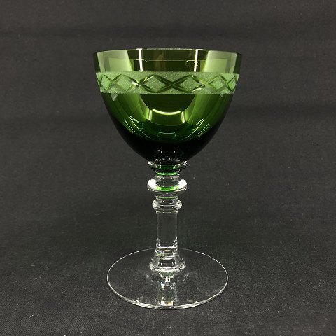 Grønt Brattingsborg hvidvinsglas
