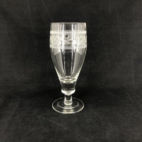 Porter glass from Holmegaard Glasswork

