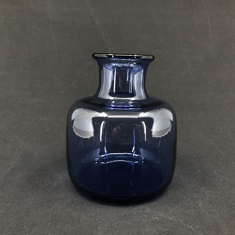 Safirblå vase fra Holmegaard