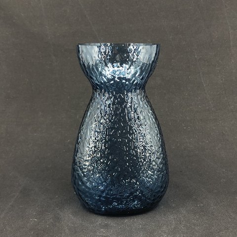 Midnatsblåt hyacintglas fra Fyens Glasværk