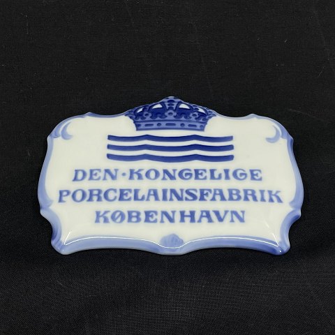 Royal Copenhagen forhandlerskilt