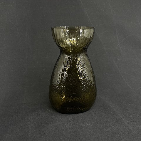 Greenish hyacint vase from Fyens Glasswork
