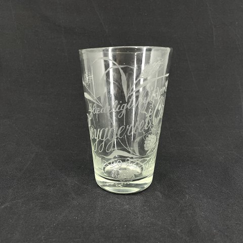 Vandglas fra Fyens Glasværk