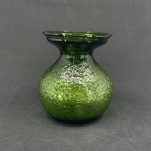 Grønt hyacintglas fra Fyens Glasværk
