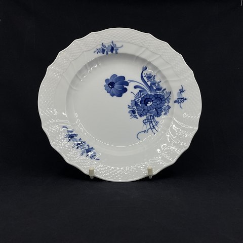 Blue Flower Curved dinner plate