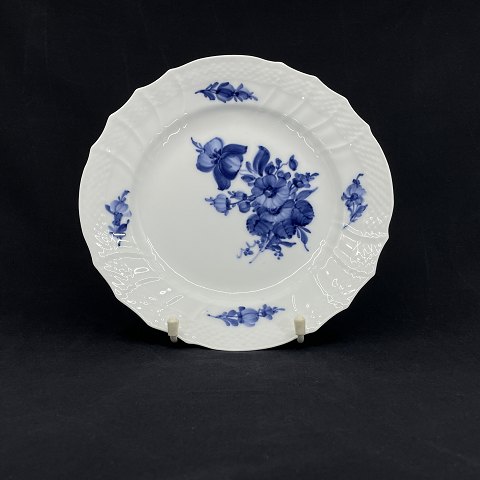Blå Blomst Svejfet frokosttallerken, 1898-1923