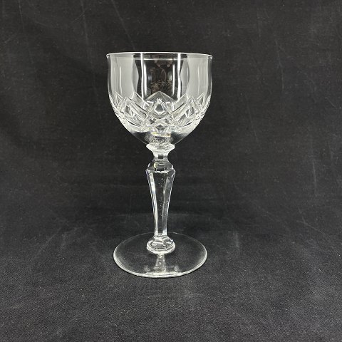 Frederik d. 9 rødvinsglas, 16 cm.
