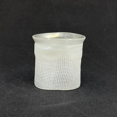 White miniature vase from Kosta Boda