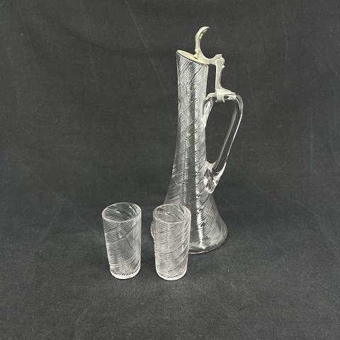Fine liqueur set from the 1880s