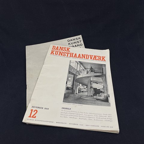 2 udgaver af Dansk Kunsthåndværk