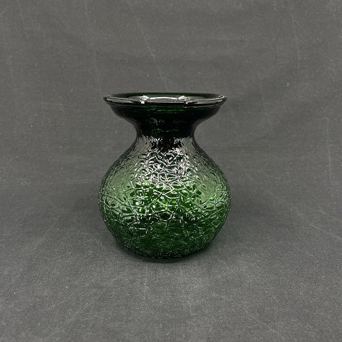 Mørkegrønt hyacintglas fra Fyens Glasværk