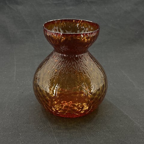Orange-rødt hyacintglas