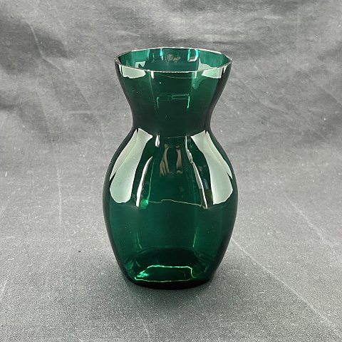 Smaragdgrønt hyacintglas fra Kastrup Glasværk
