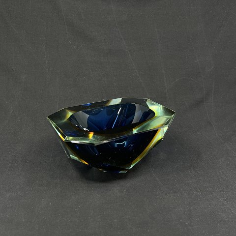 Large sommerso bowl from Murano