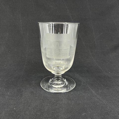Toddy glass attributed to Flensburg Glasværk