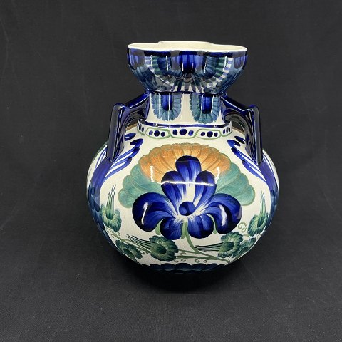 Harsted Antik - Blue flower braided vase *