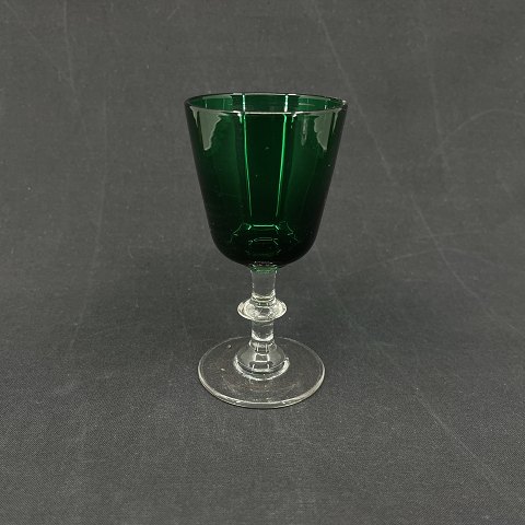 Berlinois hvidvinsglas, mørkegrønt

